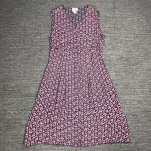 Vintage 90s Colorful Madras Plaid Carroll Reed Dress 14 Country Pintuck Cottage